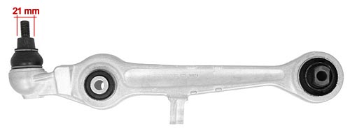 Spodne rameno s kuzelom 21 mm